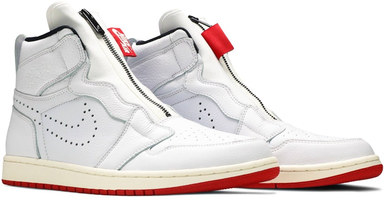 Air Jordan 1 Retro High Zip 'White University Red' AR4833-100 Cheap Air Jordan 1 Retro High Zip 'White University Red' AR4833-100