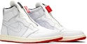 Cheap Air Jordan 1 Retro High Zip 'Putih Merah Universiti' AR4833-100