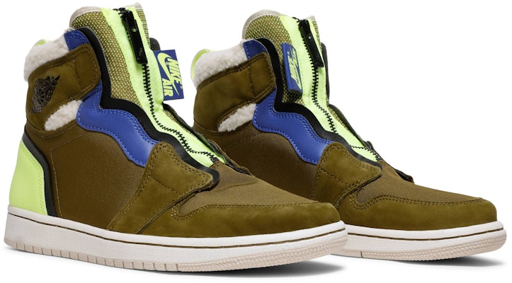 Women Air Jordan 1 Retro High Zip Utility Pack AV3723 300