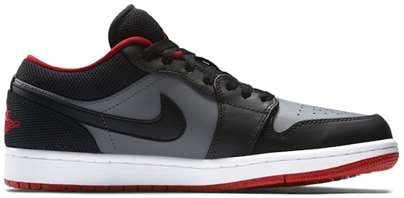 Air Jordan 1 复刻低帮 '黑红灰' 553558-020 Order Air Jordan 1 复刻低帮 '黑红灰' 553558-020