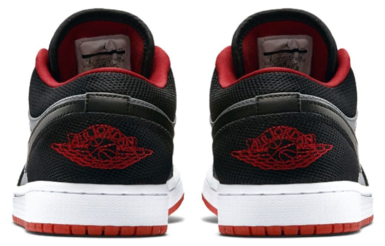 Purchase Air Jordan 1 復刻低筒 '黑紅灰' 553558-020