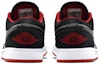 Purchase Air Jordan 1 复刻低帮 '黑红灰' 553558-020