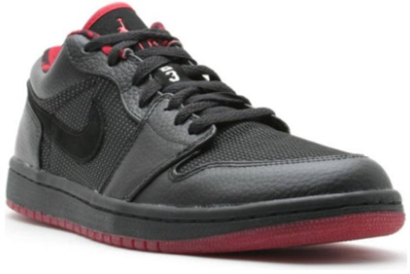 Air Jordan 1 Retro Low 'Negro Plata Rojo' 309192-001 Lookbook Air Jordan 1 Retro Low 'Negro Plata Rojo' 309192-001