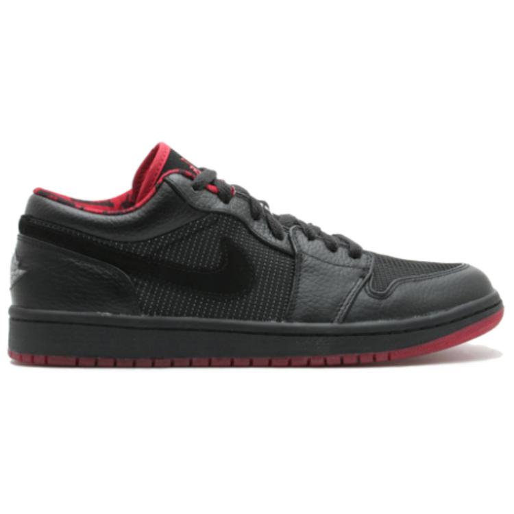 Shop Air Jordan 1 Retro Low 'Negro Plata Rojo' 309192-001