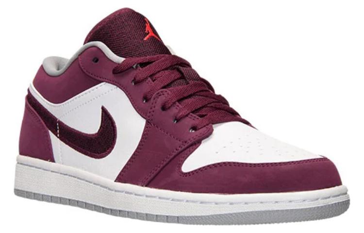 Order 에어 조던 1 레트로 로우 '보르도' 553558-603