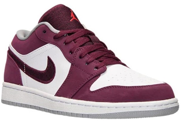 Air Jordan 1 Retro Low 'Bordeaux' Pria/Wanita Sneakers 553558-603 Order Air Jordan 1 Retro Low 'Bordeaux' Pria/Wanita Sneakers 553558-603