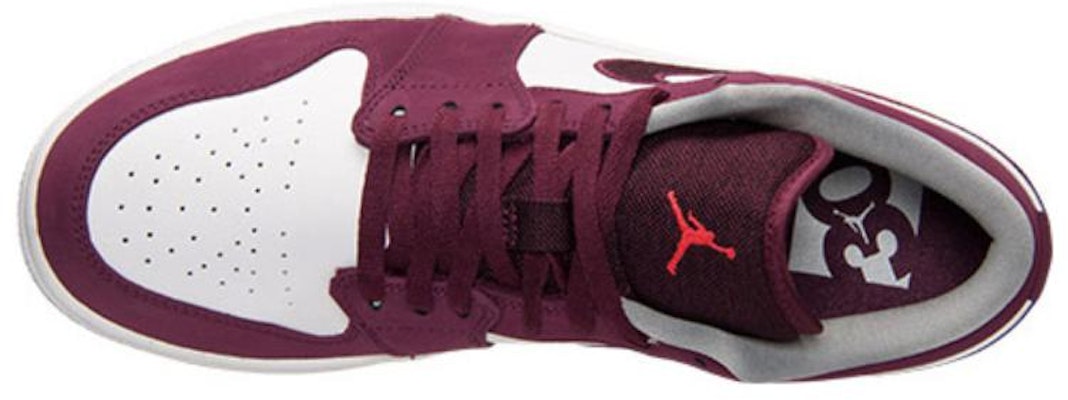 Air Jordan 1 Retro Low 'Bordeaux' 553558-603 Lookbook Air Jordan 1 Retro Low 'Bordeaux' 553558-603