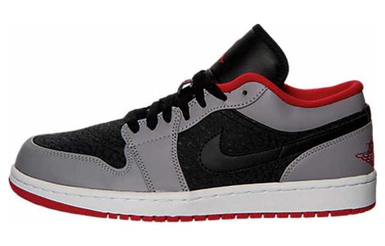 Buy 에어 조던 1 레트로 로우 '시멘트 그레이 블랙' 553558-004