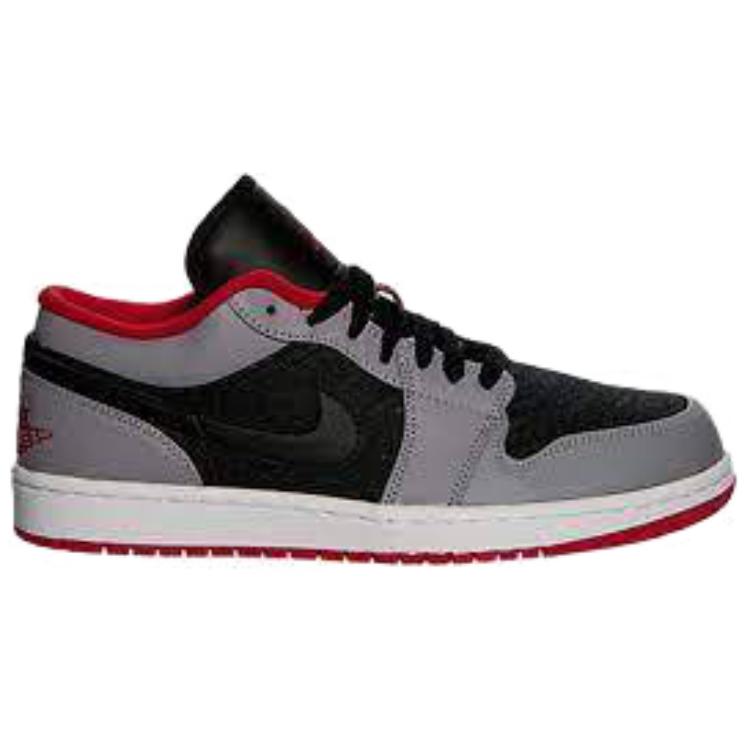 Order 에어 조던 1 레트로 로우 '시멘트 그레이 블랙' 553558-004