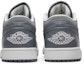 Details for Air Jordan 1 Retro Low 'Cool Grey' Lelaki 553558-005