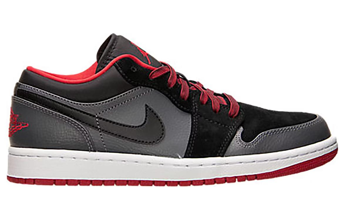 Order Air Jordan 1 經典復刻低筒 '暗灰黑' 553558-002
