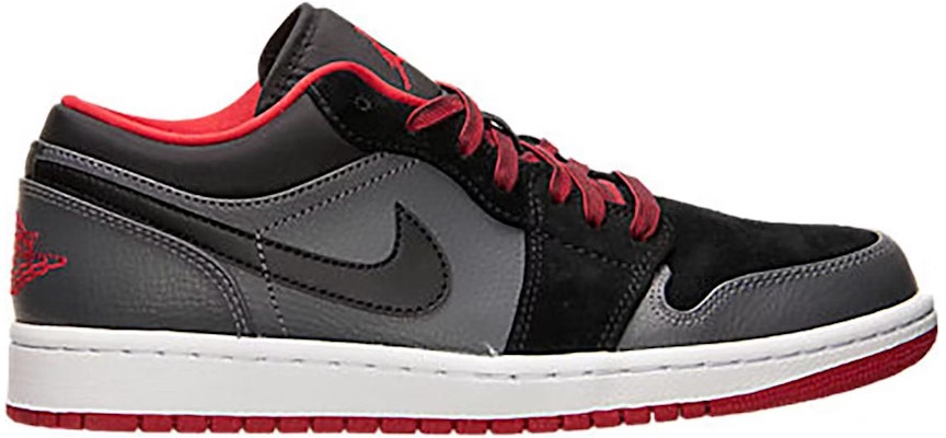 Air Jordan 1 經典復刻低筒 '暗灰黑' 553558-002 Order Air Jordan 1 經典復刻低筒 '暗灰黑' 553558-002