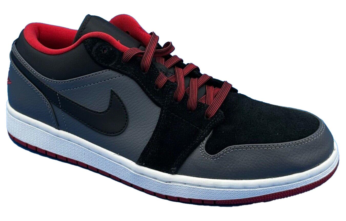 Lookbook Air Jordan 1 經典復刻低筒 '暗灰黑' 553558-002