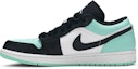 Lookbook Air Jordan 1 Retro Low 'Emerald' 553558-117 (Warna Hijau Zamrud)