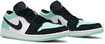 Cheap Air Jordan 1 Retro Low 'Emerald' 553558-117 (Warna Hijau Zamrud)