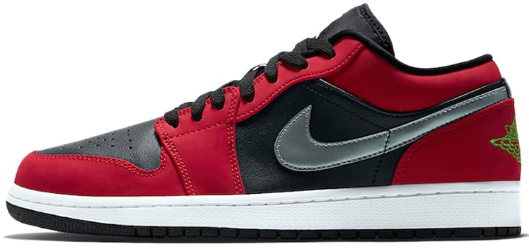 air-jordan-1-low-black-green-pulse-gym-red