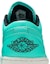 Sizing Kasut Air Jordan 1 Retro Low 'Hyper Turquoise' 553558-304