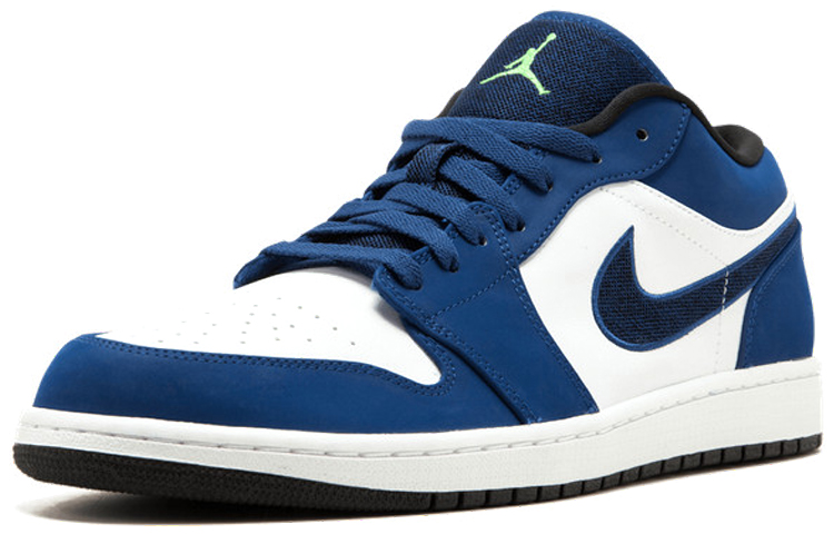 Shop Air Jordan 1 Retro Low 'Azul Insignia' 553558-405