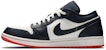 Air Jordan 1 Retro Low 'Obsidian Ember' 553558-481 (Bahasa Malaysia)