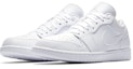 Order Air Jordan 1 Retro Low 'Pure Platinum' - Kasut Rendah 'Pure Platinum' 553558-109