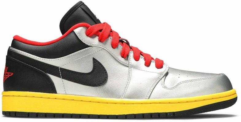 Air Jordan 1 Retro Low 'Perak Hitam Kuning' 553558-023 Buy Air Jordan 1 Retro Low 'Perak Hitam Kuning' 553558-023