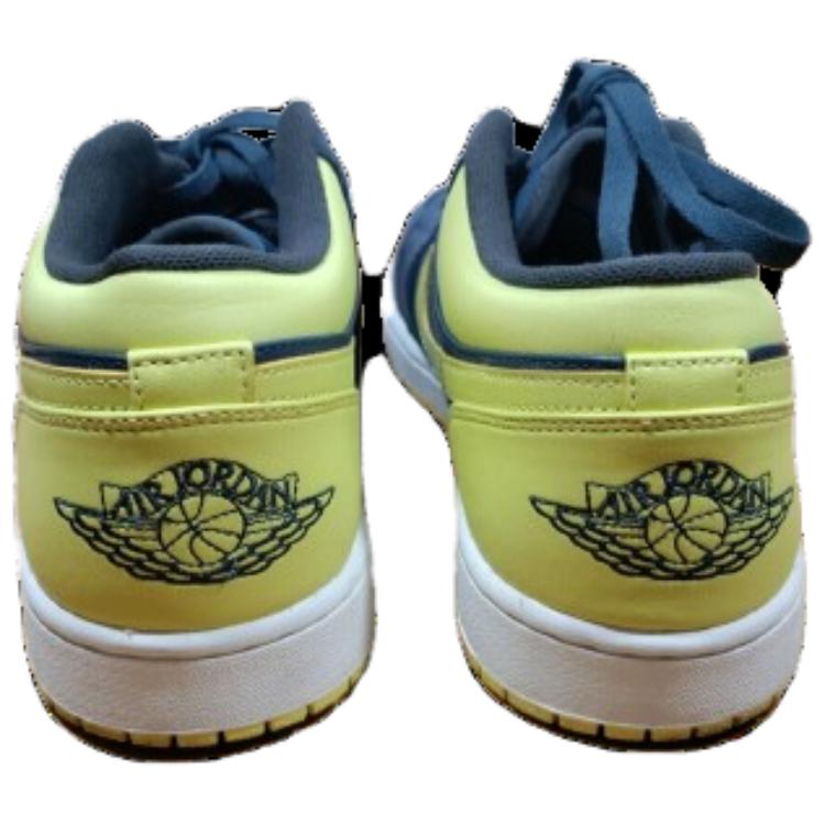 Purchase Air Jordan 1 Retro Low 'Azul Escuadrón y Amarillo Eléctrico' 553558-417