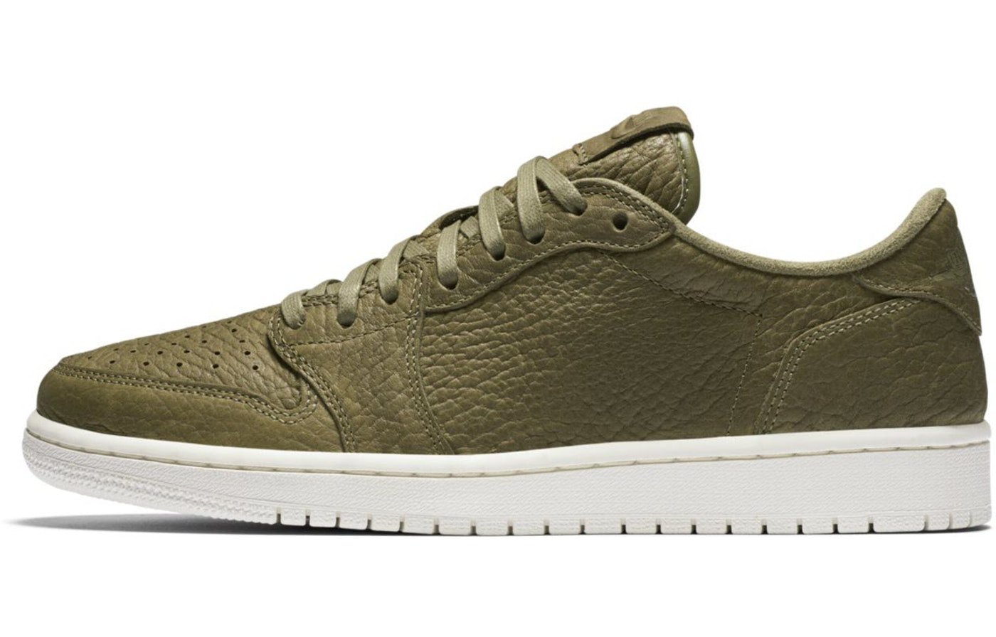 Air Jordan 1 Retro Low 'Swooshless Olive' 848775-205-YC