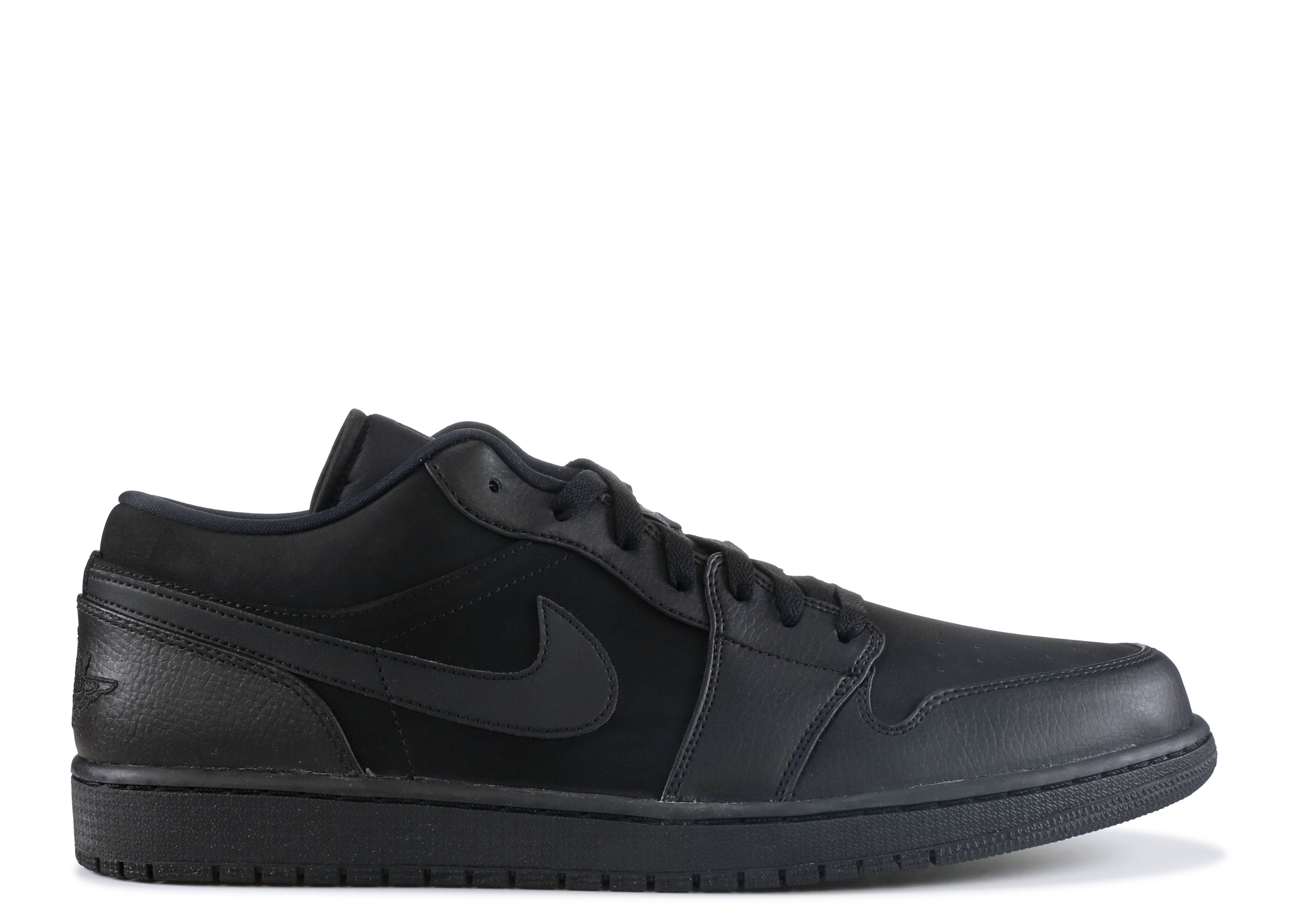 Buy Air Jordan 1 复刻低帮“三重黑” 553558-011