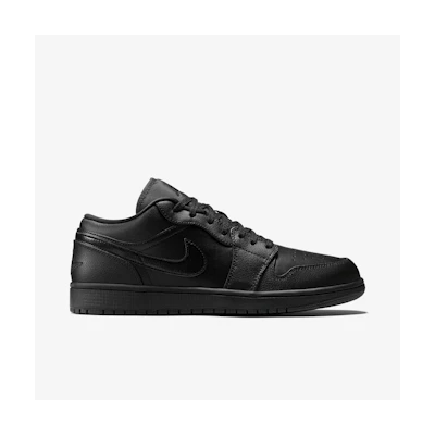 Jordan 1 Retro Low 'Triple Black'