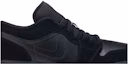 Order Air Jordan 1 Retro Low 'Triple Black' Hitam Penuh 553558-025