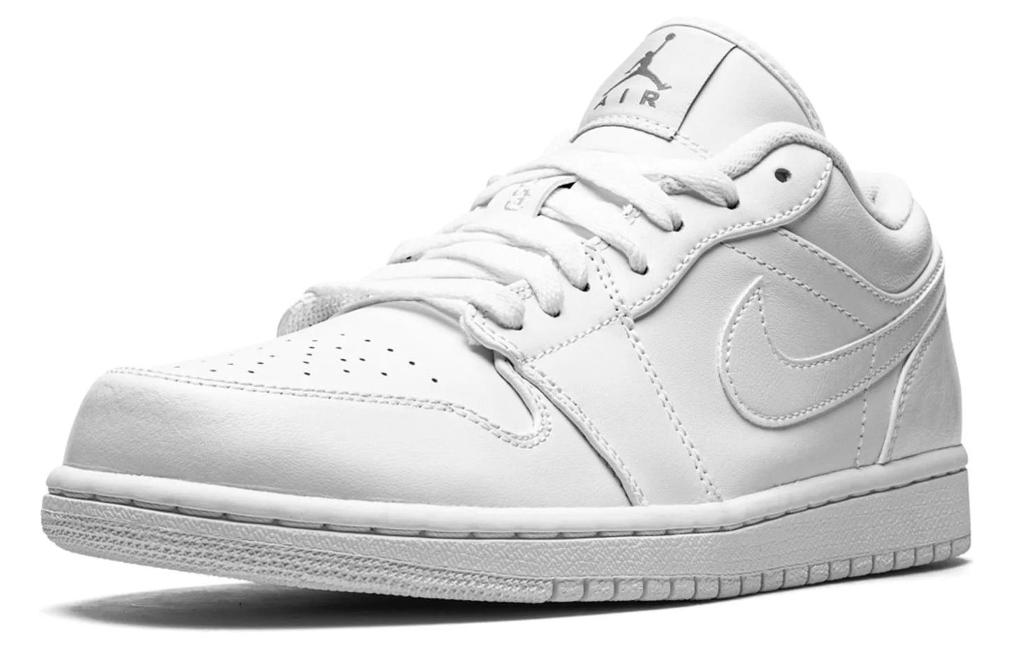 Order Air Jordan 1 Retro Low 'Triple White' 2013 Putih Polos 553558-100