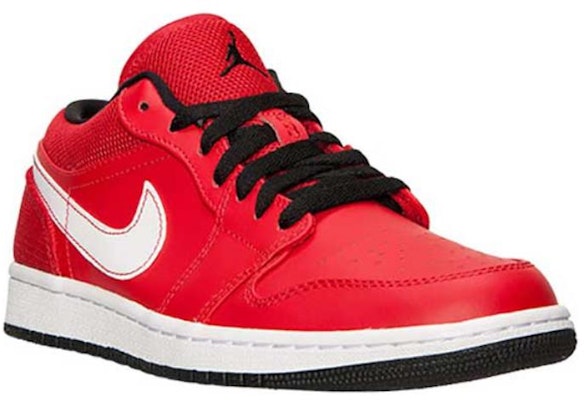 Air Jordan 1 復刻版低筒「大學紅」553558-600 Lookbook Air Jordan 1 復刻版低筒「大學紅」553558-600