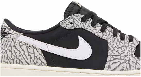 Lookbook Air Jordan 1 Retro Low OG 'Black Cement' CZ0790-001