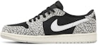 Lookbook Air Jordan 1 Retro Low OG 'Hitam Simen' CZ0790-001