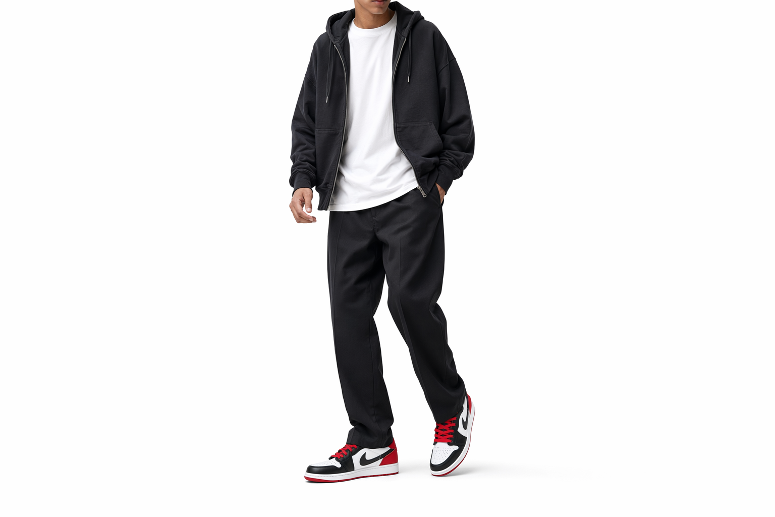 Order Air Jordan 1 Retro Low OG 'Black Toe' Zapatillas Negras y Blancas CZ0790-106