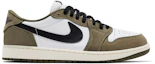 Buy Air Jordan 1 Retro Low OG ''Medium Olive'' Lelaki Wanita Sneakers HQ6998-200