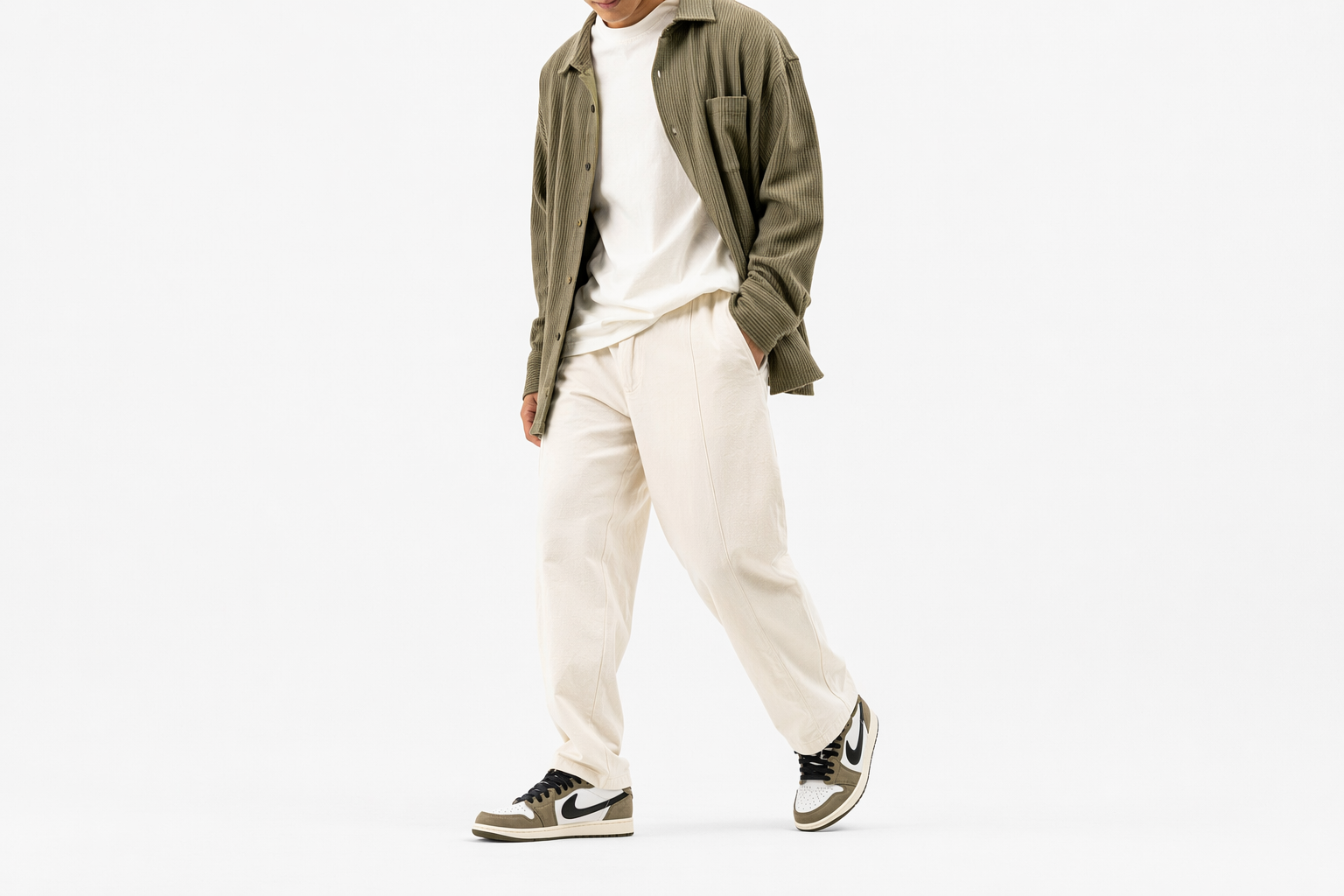 Order Air Jordan 1 Retro Low OG 'Medium Olive' HQ6998-200