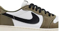 Shop Air Jordan 1 Retro Low OG ''Medium Olive'' Lelaki Wanita Sneakers HQ6998-200