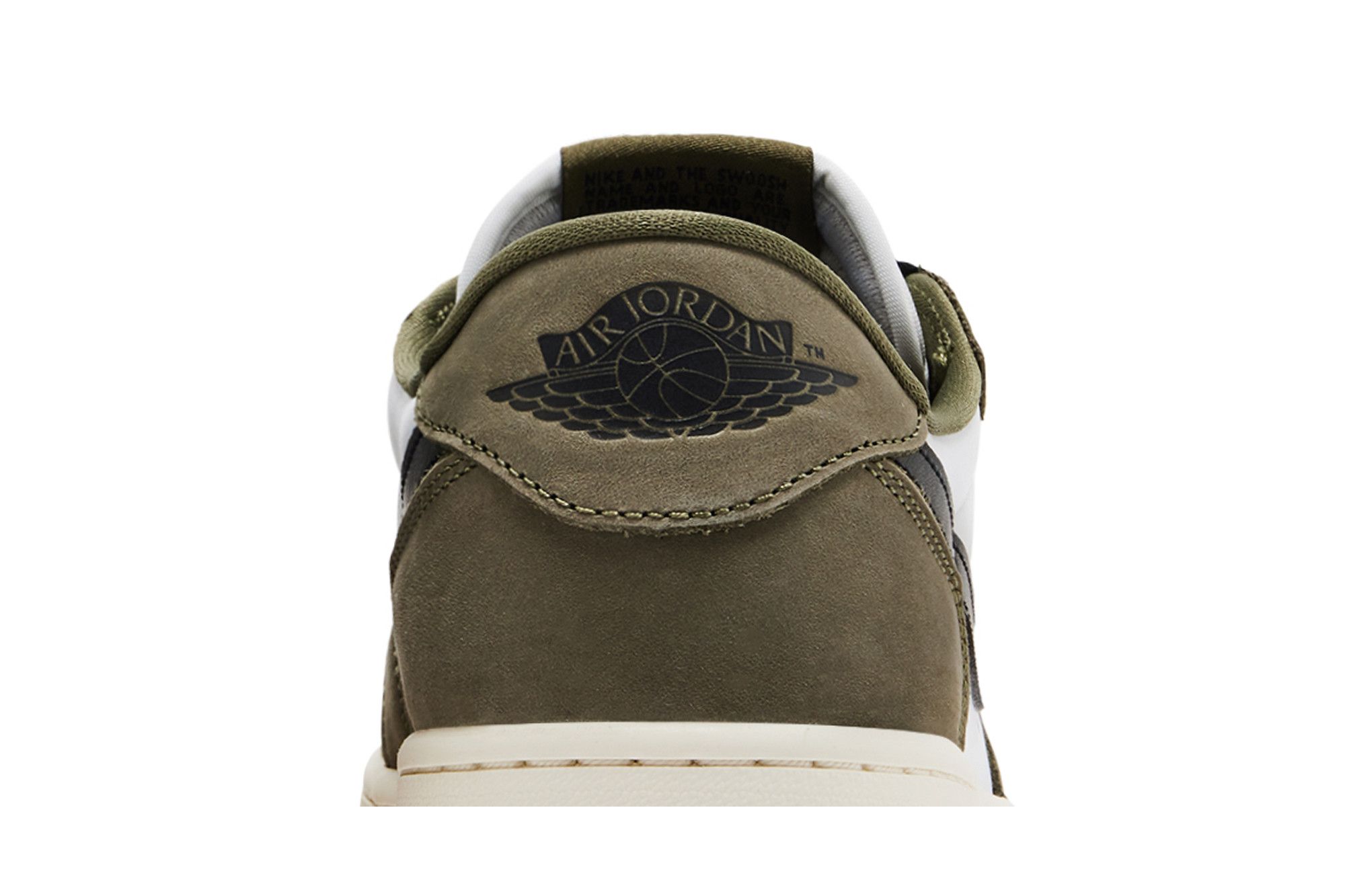 Cheap Air Jordan 1 Retro Low OG 'Medium Olive' HQ6998-200