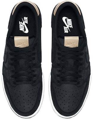 Air Jordan 1 低筒復刻 OG PRM '黑色 Vachetta 褐色' 905136-010 Lookbook Air Jordan 1 低筒復刻 OG PRM '黑色 Vachetta 褐色' 905136-010