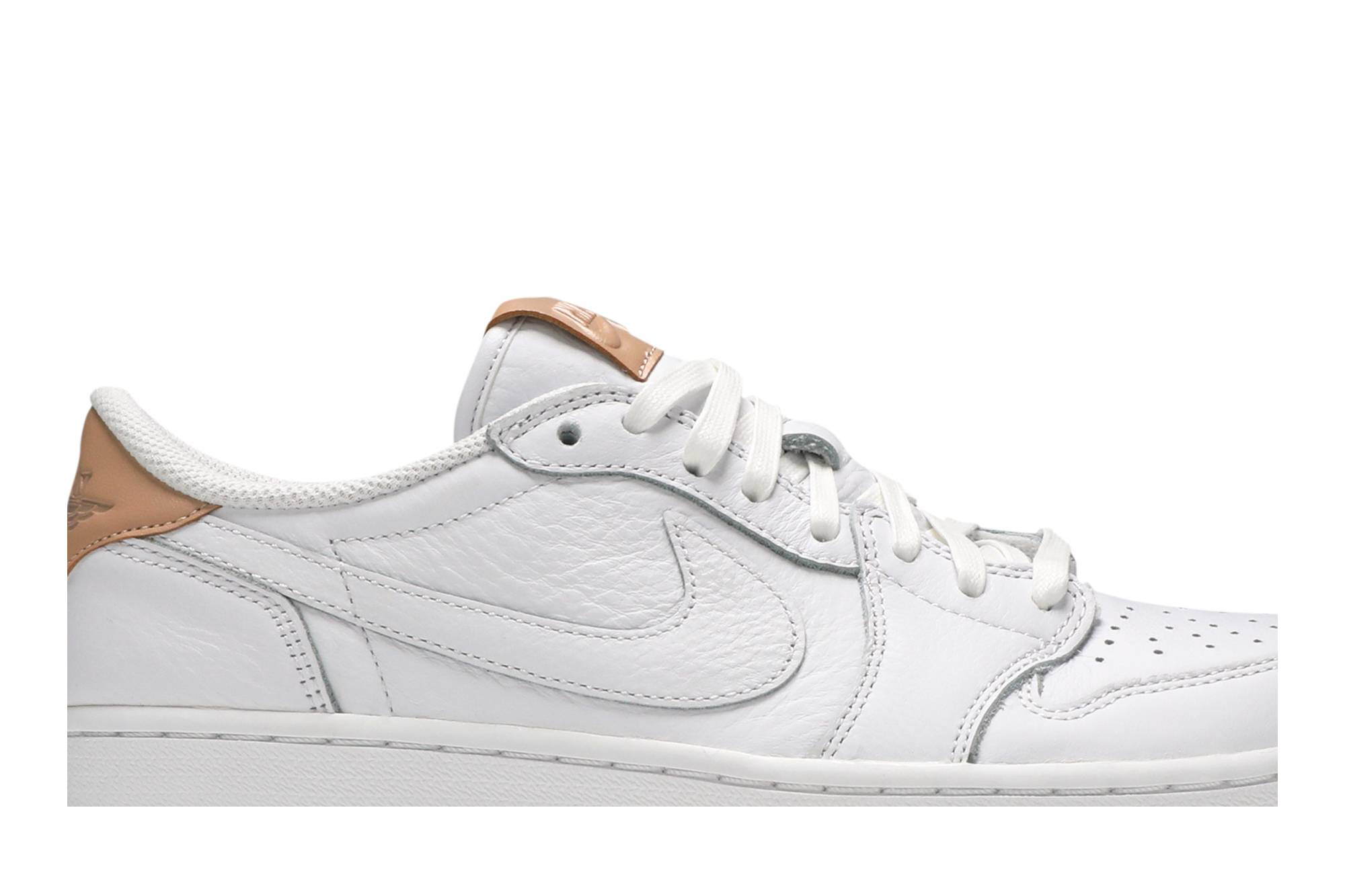 Order Air Jordan 1 低帮复刻 OG PRM '白色 Vachetta 棕' 905136-100