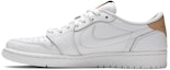 Lookbook Air Jordan 1 低帮复刻 OG PRM '白色 Vachetta 棕' 905136-100