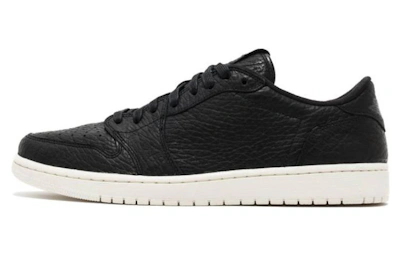 Air Jordan 1 Retro Low Swooshless 'Black'