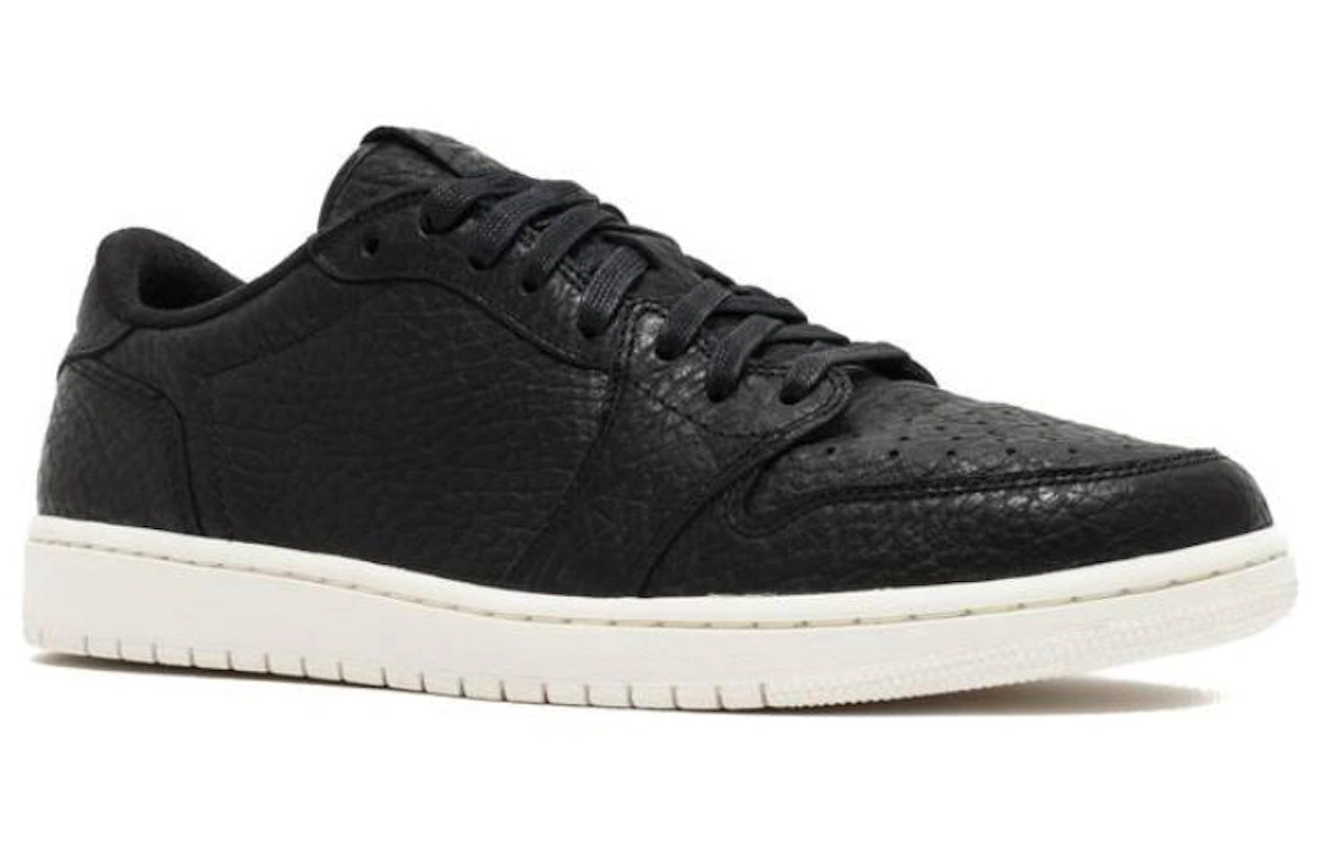 Air Jordan 1 Retro Low Swooshless 'Black'