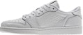 Air Jordan 1 Retro Low Swooshless 'Triple White' 872782-100