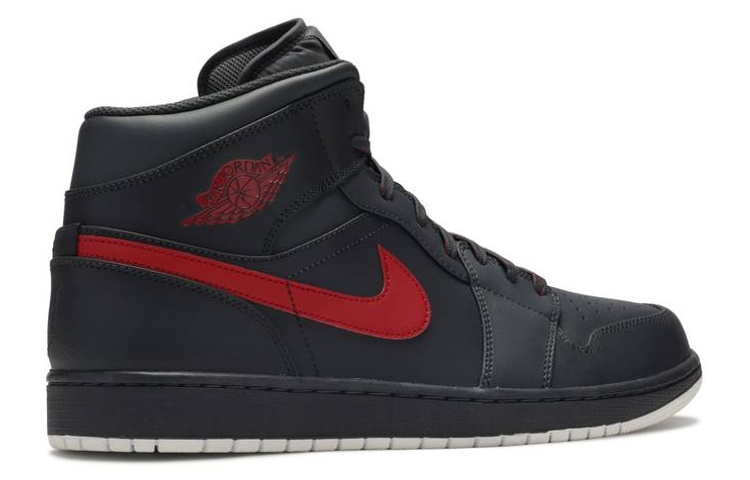 Shop Air Jordan 1 Retro Mid 'Anthracita' 2017 554724-045