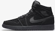 Lookbook 2017 에어 조던 1 레트로 미드 '블랙' 554724-040