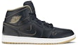 Buy Air Jordan 1 复刻中帮'黑金款' 554724-042