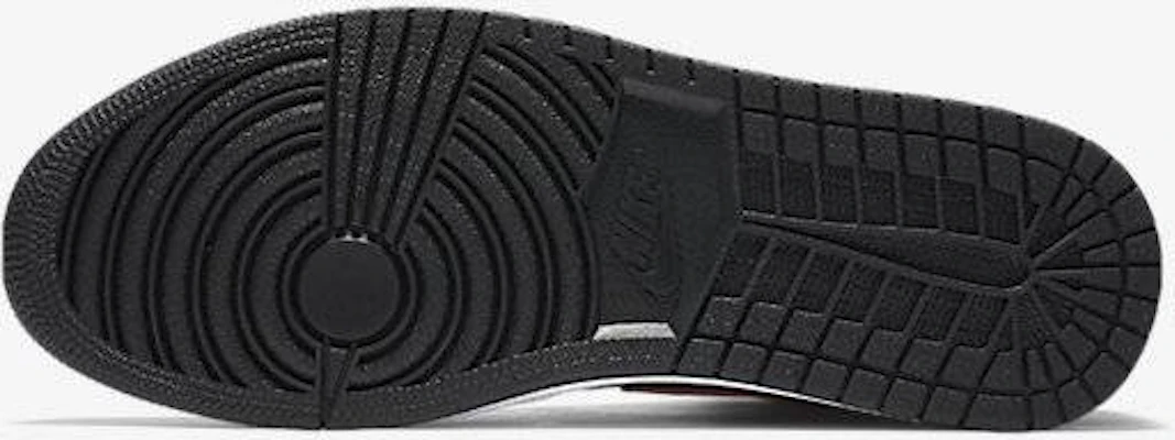 Air Jordan 1 Retro Mid Black Team Red 554724 009 554724 009