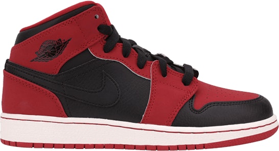 (Grade School) Air Jordan 1 Retro Mid 'Bred' 554725-005 - 554725-005 - Novelship